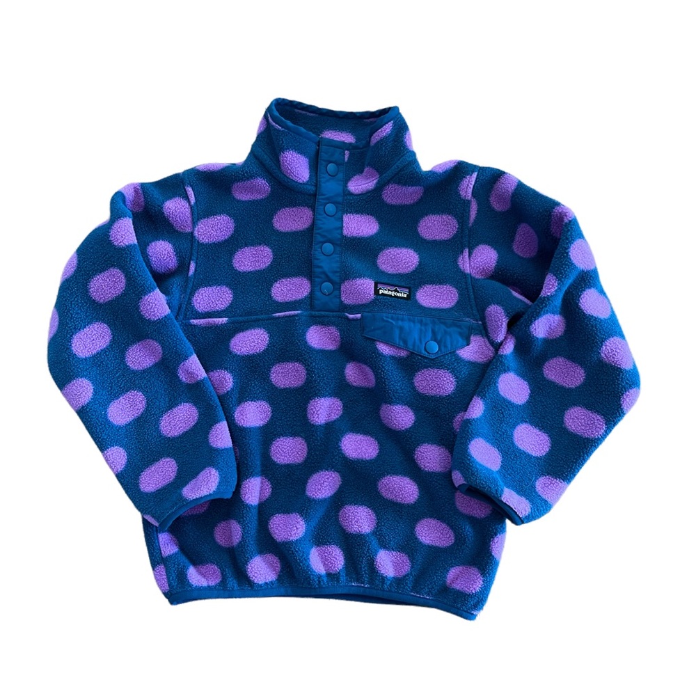 Patagonia kids synchilla fleece pullover jacket XS